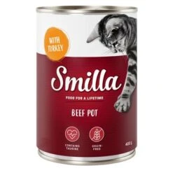 Smilla Tender Beef Saver Pack 24 X 400g -Meow Mart 80098 pla smilla beefpot turkey 400g 5