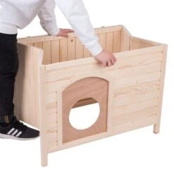 Palazzo Cat House -Meow Mart 82021 holzhuette laavu fg 9623 4