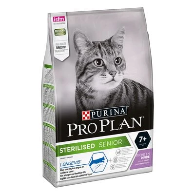 PURINA PRO PLAN Sterilized Senior 7+ Longevis Turkey 6 PURINA PRO PLAN Sterilized Senior 7+ Longevis Turkey - Image 4
