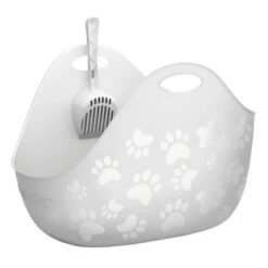 LitterLocker® Litter Box 17 LitterLocker® Litter Box -Meow Mart 84796 pla habapet ll litterbox weiss hs 02 8