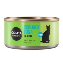Cosma Original In Jelly Saver Pack 24 X 170g -Meow Mart 92598 pla cosma original skipjacktuna 170g 2