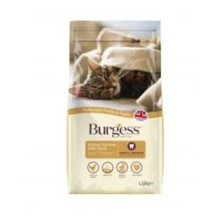 Burgess Adult Cat Rich In Chicken With Duck -Meow Mart burgess cat chicken duck 2