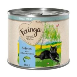 Feringa Single Meat Menu 6 X 200g -Meow Mart feringa singlemeat adult salmon 200g 1000x1000 9