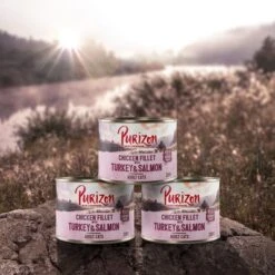 Purizon Adult 6 X 200g -Meow Mart purizon idcard cat adult wet turkey 1000x1000 2 3