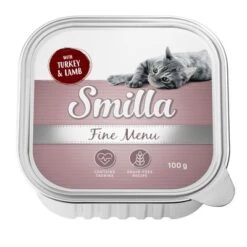 Smilla Fine Menu Saver Pack 24 X 100g 14 Smilla Fine Menu Saver Pack 24 X 100g -Meow Mart smilla finemenu turkeylamb 100g 1000x1000 9