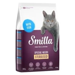 Smilla Dry Cat Food Economy Packs 2 X 10kg 16 Smilla Dry Cat Food Economy Packs 2 X 10kg -Meow Mart smilla sterilised fish 10kg 1000x1000 9