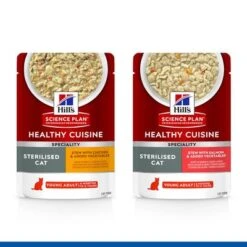 Hill's Science Plan Adult Sterilised Healthy Cuisine With Chicken & Salmon -Meow Mart sp healthy cuisine thumbnails cat young adult sterilised chicken salmon cross sell 4