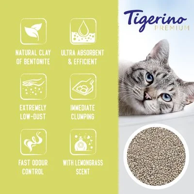 Tigerino Canada / Premium Cat Litter – Lemongrass Scented 4 Tigerino Canada / Premium Cat Litter – Lemongrass Scented - Image 2