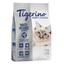 Tigerino Performance Cat Litter - Special Price!* 12 Tigerino Performance Cat Litter - Special Price!* -Meow Mart tigerino performance whiteintense 12kg 1000x1000 3